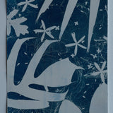 Original Cyanotype on Paper 11x30"