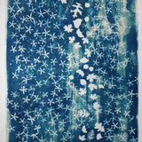 Forest Original Cyanotype on Fabric