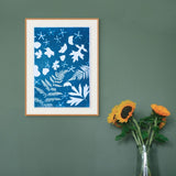 Original Cyanotype on Paper 15 x 22"
