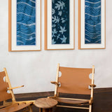 Original Cyanotype on Paper 11x30"