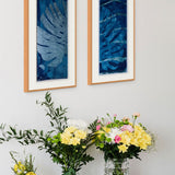 Original Cyanotype on Paper 11x30"